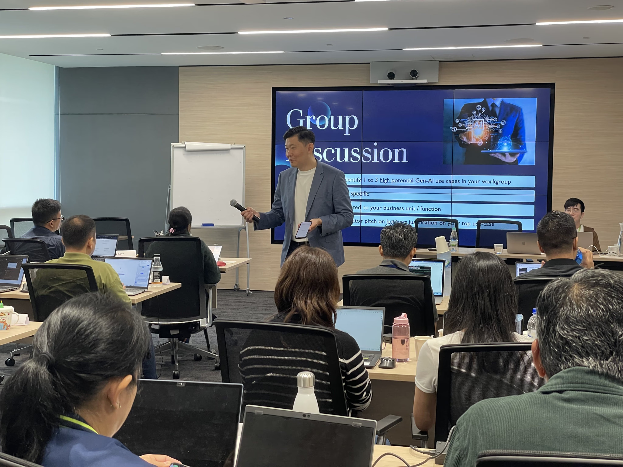 Professional training session